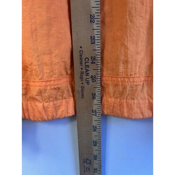 Helly Hansen‎ HH Workwear Orange Hi Vis Rain Jacket Hooded XS - Picture 7 of 9